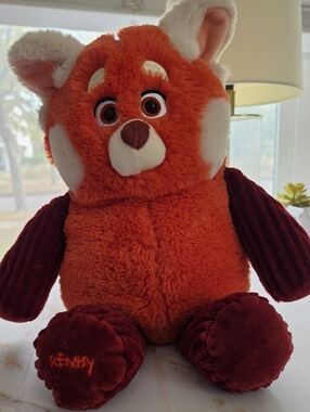 ​Disney Pixar Turning Red Panda Mei Scentsy Buddy Plush with Scent Pak EUC